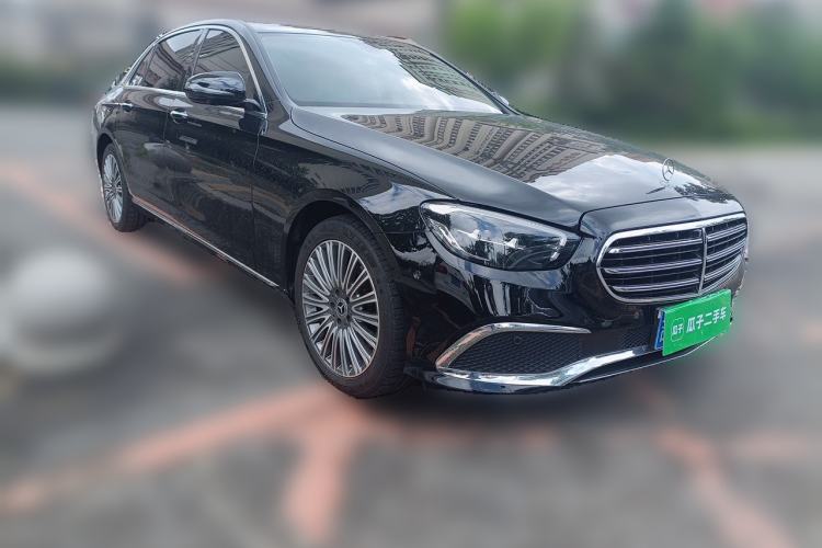 Used Mercedes-Benz E-Class 2021 E 300 L Stylish Model Front Right 45 Deg