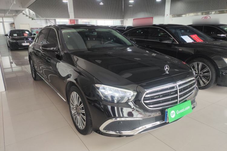 Used Mercedes-Benz E-Class 2021 E 300 L Luxury Model Front Right 45 Deg
