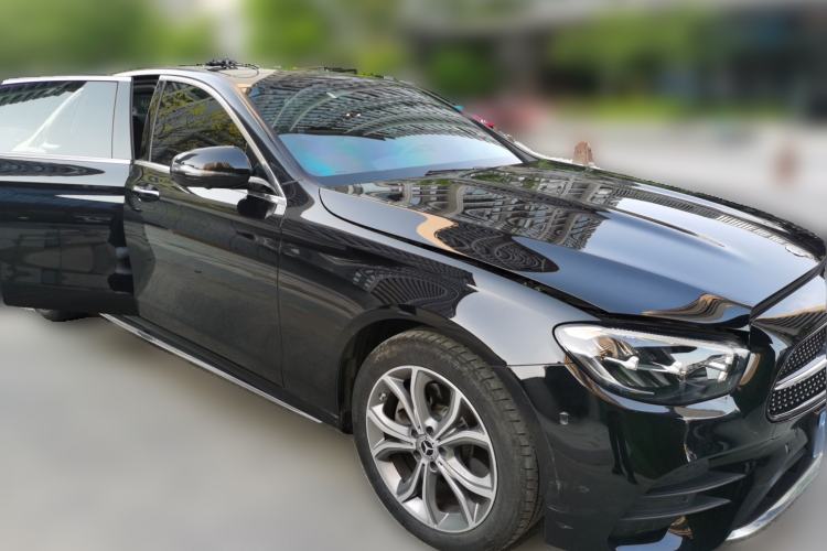 Used Mercedes-Benz E-Class 2021 Restyled E 300 L Sporty and Stylish Edition Front Right 45 Deg