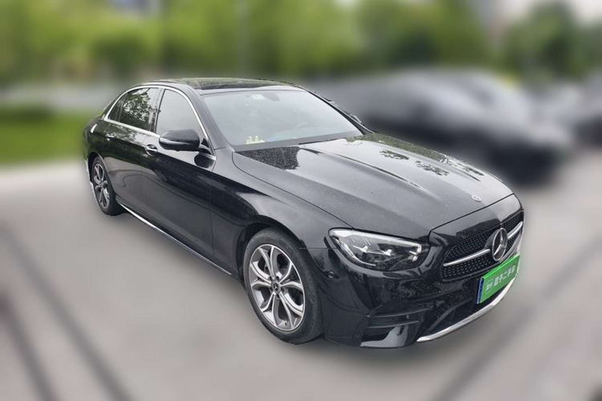 Used Mercedes-Benz E-Class 2021 Restyled E 300 L Sport Luxury Edition Front Right 45 Deg