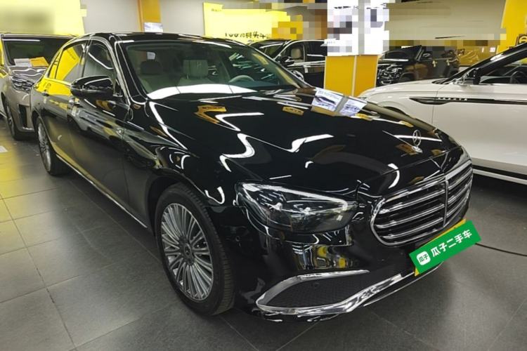 Used Mercedes-Benz E-Class 2021 E 300 L Stylish Model Front Right 45 Deg