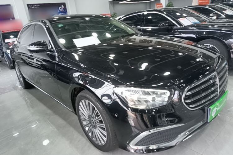 Used Mercedes-Benz E-Class 2021 E 300 L Stylish Model Front Right 45 Deg