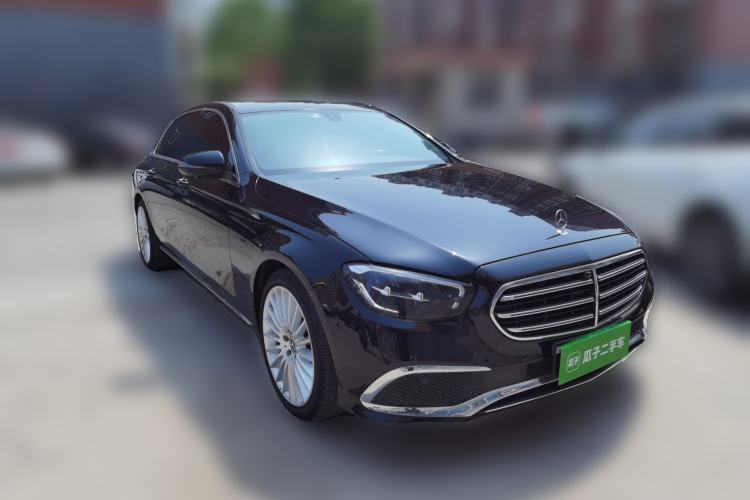 Used Mercedes-Benz E-Class 2021 Facelift E 300 L Stylish Edition Front Right 45 Deg