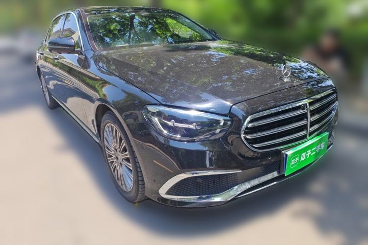 Used Mercedes-Benz E-Class 2021 E 300 L Stylish Model Front Right 45 Deg