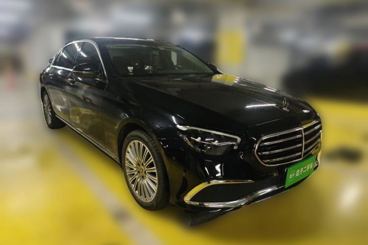 Used Mercedes-Benz E-Class 2021 E 300 L Stylish Model Front Right 45 Deg