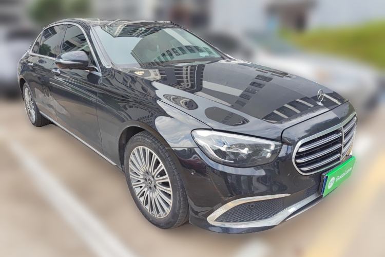 Used Mercedes-Benz E-Class 2021 E 300 L Stylish Model Front Right 45 Deg