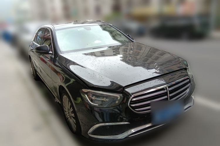 Used Mercedes-Benz E-Class 2021 E 300 L Stylish Model Front Right 45 Deg