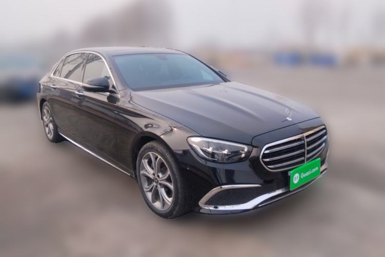 Used Mercedes-Benz E-Class 2021 E 300 L Sporty and Stylish Model Front Right 45 Deg