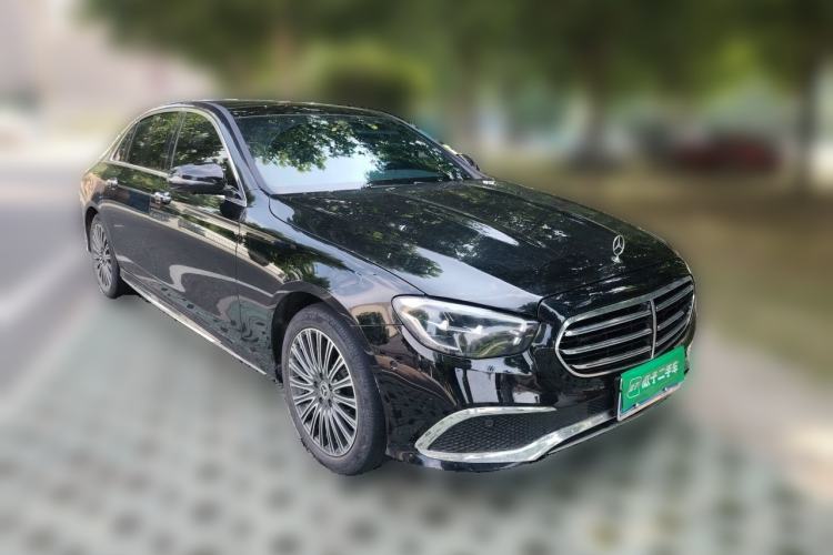 Used Mercedes-Benz E-Class 2021 E 300 L Stylish Model Front Right 45 Deg