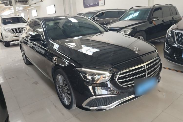 Used Mercedes-Benz E-Class 2021 Facelift E 300 L Stylish Edition Front Right 45 Deg
