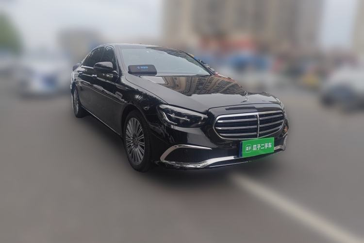 Used Mercedes-Benz E-Class 2021 E 300 L Sporty and Stylish Model Front Right 45 Deg