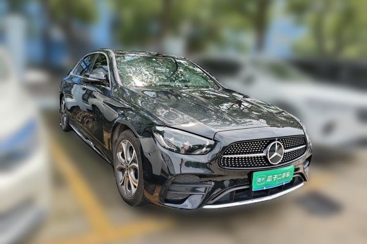 Used Mercedes-Benz E-Class 2021 E 300 L Sport Luxury Edition Front Right 45 Deg