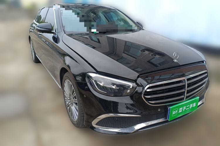 Used Mercedes-Benz E-Class 2021 E 300 L Stylish Model Front Right 45 Deg