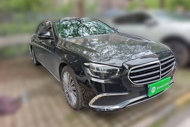 Used Mercedes-Benz E-Class 2021 E 300 L Stylish Model Front Right 45 Deg