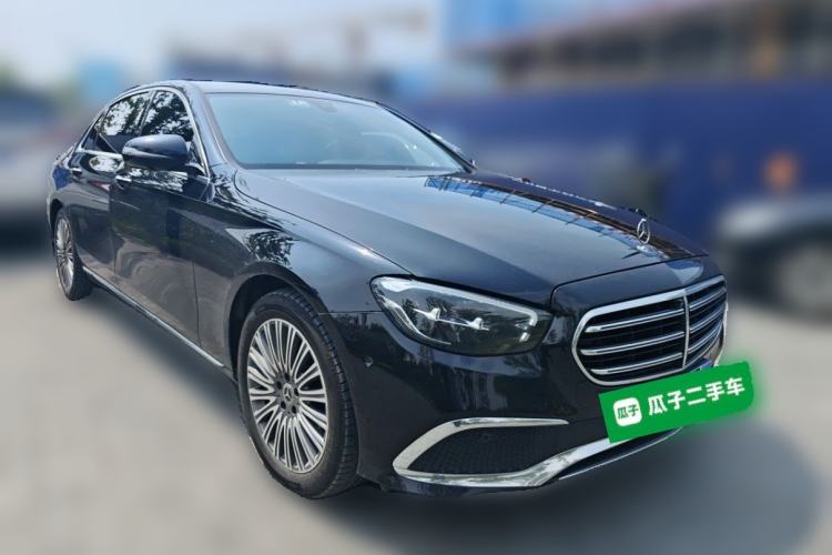 Used Mercedes-Benz E-Class 2021 E 300 L Sporty and Stylish Model Front Right 45 Deg