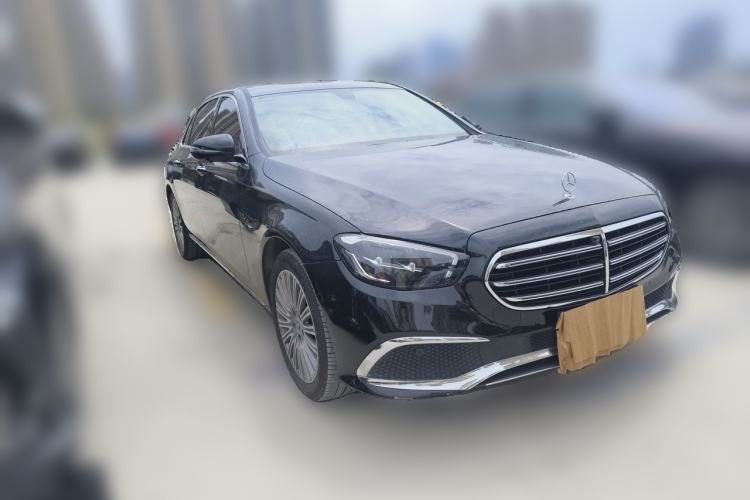 Used Mercedes-Benz E-Class 2021 E 300 L Stylish Model Front Right 45 Deg