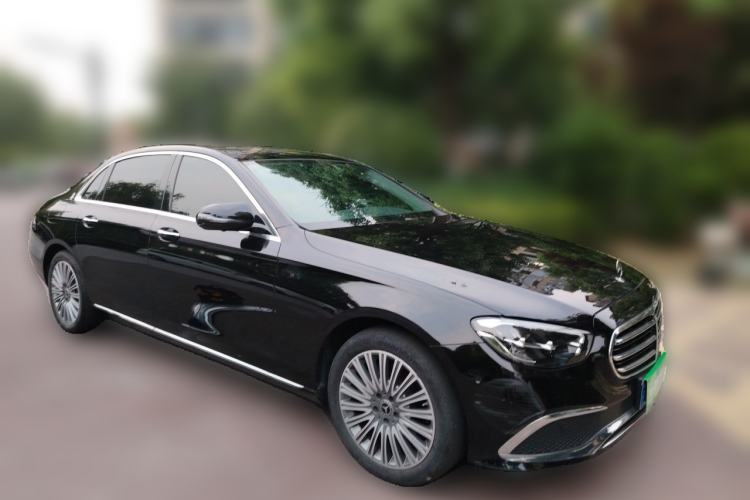 Used Mercedes-Benz E-Class 2021 E 300 L Stylish Model Front Right 45 Deg