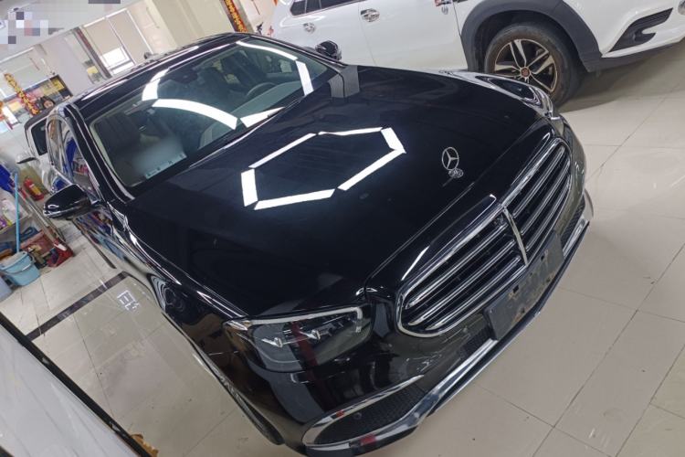 Used Mercedes-Benz E-Class 2021 E 300 L Stylish Model Front Right 45 Deg