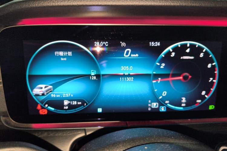 Used Mercedes-Benz E-Class 2021 E 300 L Sporty and Stylish Model Instrument Cluster