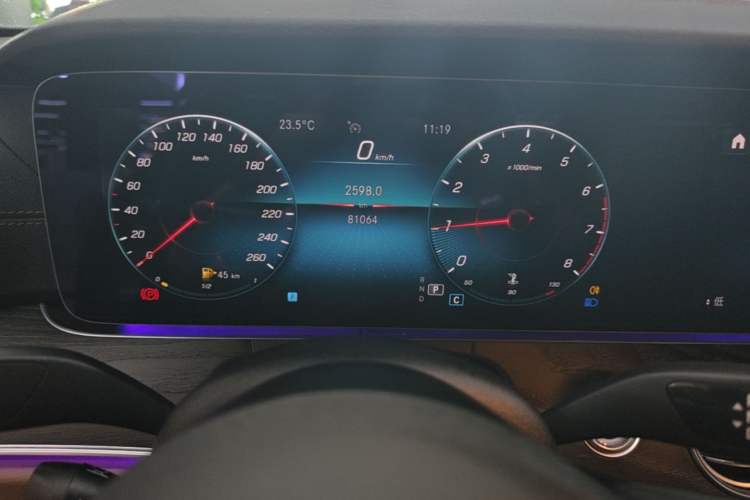 Used Mercedes-Benz E-Class 2021 Restyled E 300 L Sporty and Stylish Edition Instrument Cluster