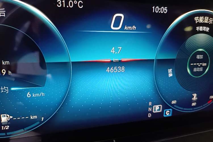Used Mercedes-Benz E-Class 2021 E 300 L Sporty and Stylish Model Instrument Cluster