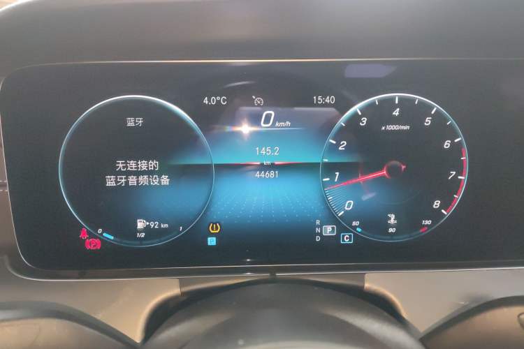 Used Mercedes-Benz E-Class 2021 E 300 L Sporty and Stylish Model Instrument Cluster