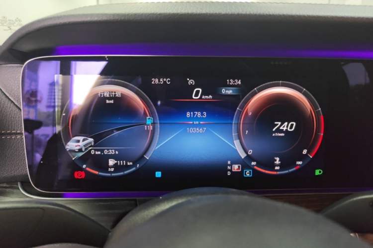 Used Mercedes-Benz E-Class 2021 E 300 L Sport Luxury Edition Instrument Cluster