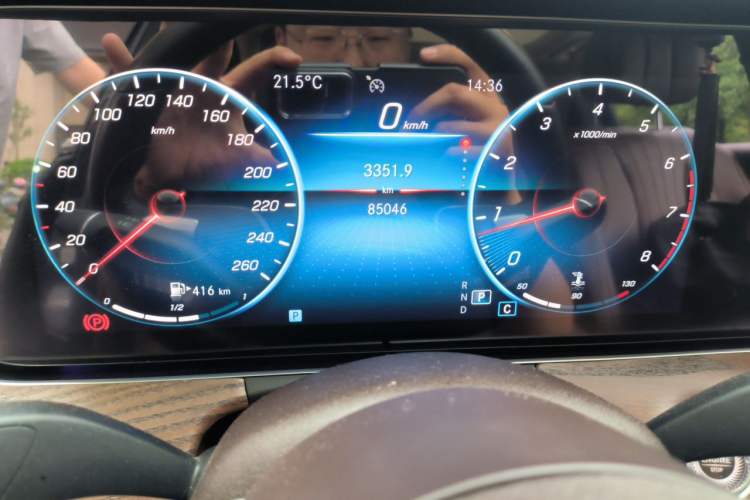 Used Mercedes-Benz E-Class 2021 Facelift E 300 L Stylish Edition Instrument Cluster