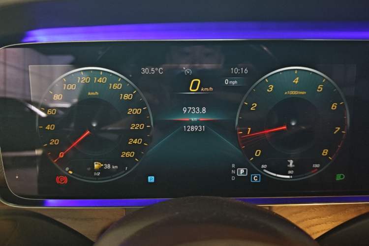 Used Mercedes-Benz E-Class 2021 E 300 L Stylish Model Instrument Cluster
