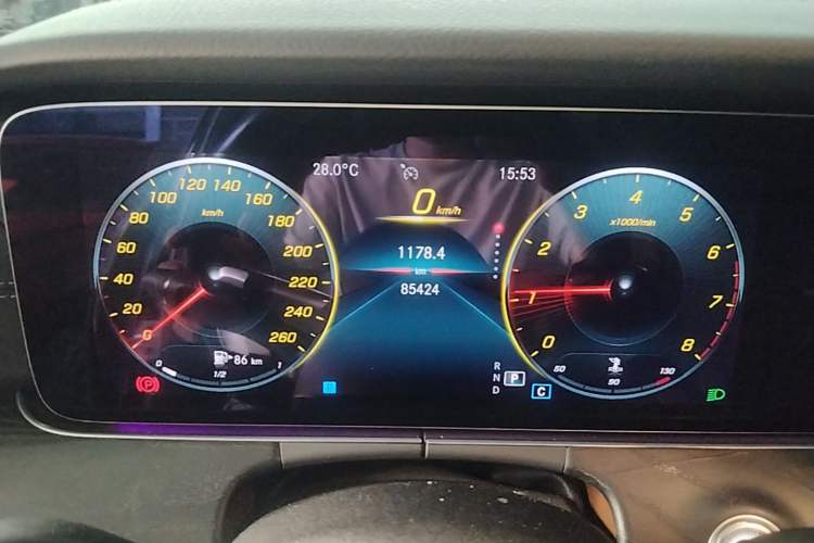 Used Mercedes-Benz E-Class 2021 Updated E 260 Fashion Sport Edition Instrument Cluster