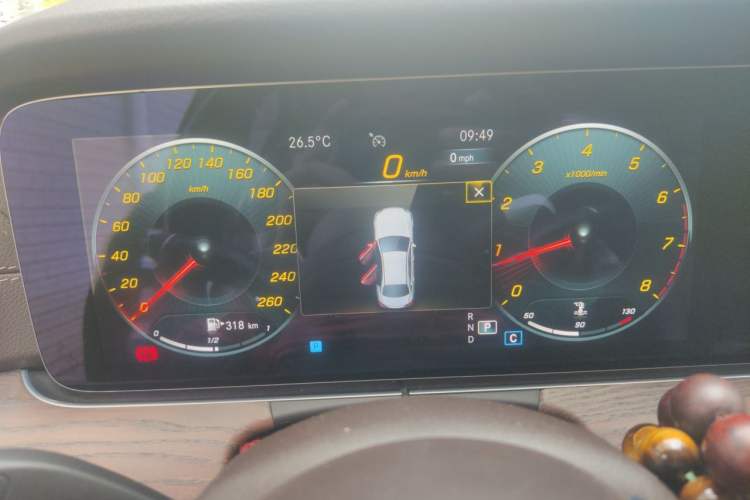 Used Mercedes-Benz E-Class 2021 E 300 L Stylish Model Instrument Cluster
