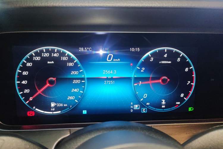 Used Mercedes-Benz E-Class 2021 Restyled E 300 L Sporty and Stylish Edition Instrument Cluster