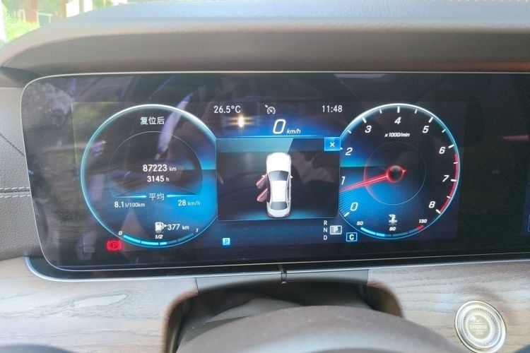 Used Mercedes-Benz E-Class 2021 E 300 L Stylish Model Instrument Cluster