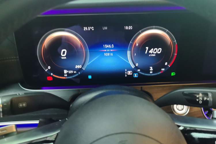 Used Mercedes-Benz E-Class 2021 E 300 L Sport Luxury Edition Instrument Cluster