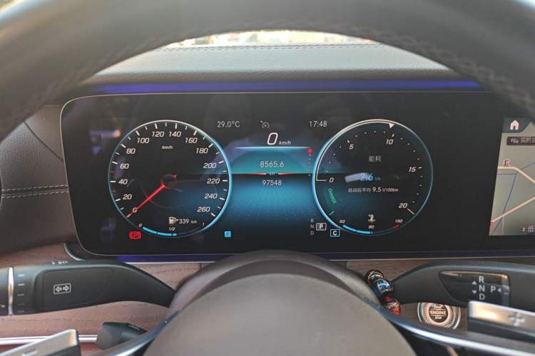 Used Mercedes-Benz E-Class 2021 E 300 L Luxury Model Instrument Cluster