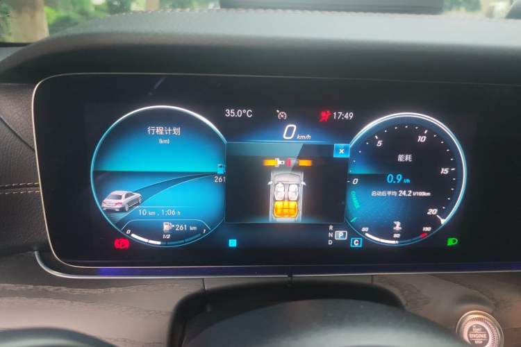 Used Mercedes-Benz E-Class 2021 E 300 L Sporty and Stylish Model Instrument Cluster