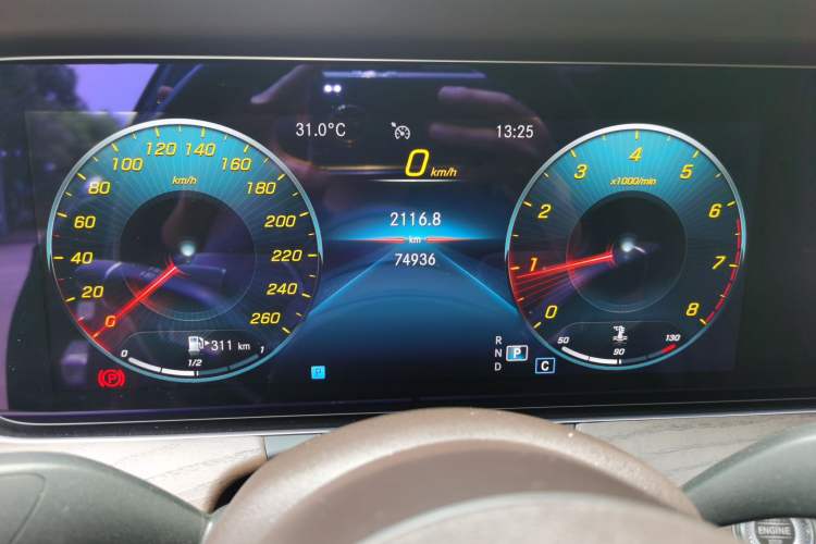 Used Mercedes-Benz E-Class 2021 E 300 L Luxury Model Instrument Cluster