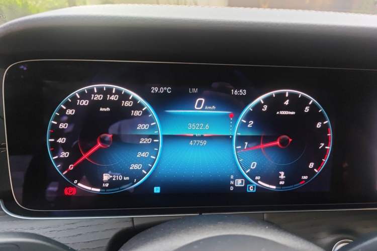 Used Mercedes-Benz E-Class 2021 Restyled E 300 L Sporty and Stylish Edition Instrument Cluster