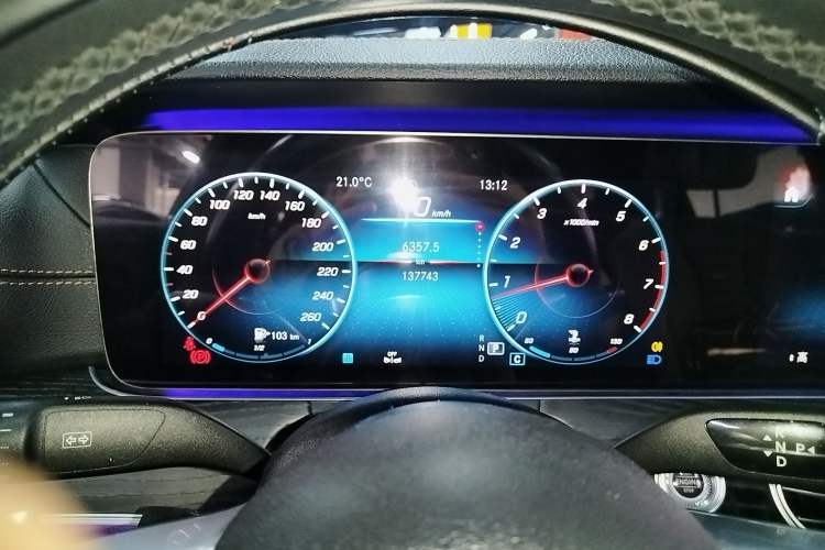 Used Mercedes-Benz E-Class 2021 E 300 L Sporty and Stylish Model Instrument Cluster