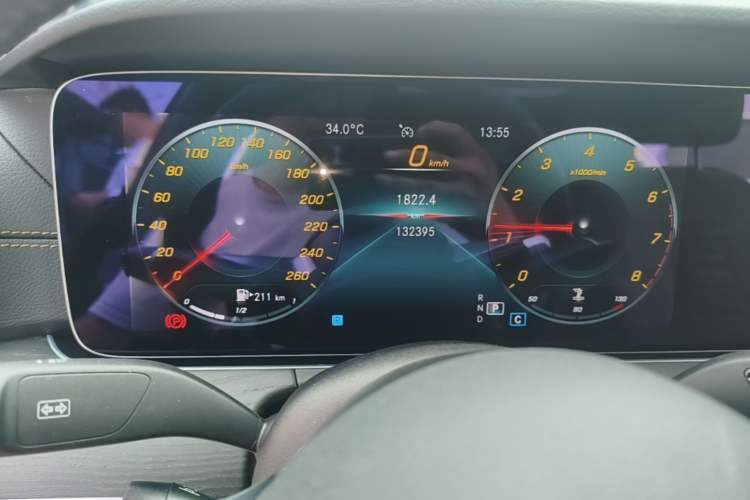 Used Mercedes-Benz E-Class 2021 Restyled E 300 L Sporty and Stylish Edition Instrument Cluster