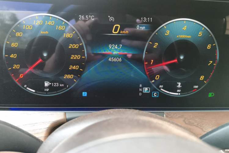 Used Mercedes-Benz E-Class 2021 Facelift E 300 L Stylish Edition Instrument Cluster