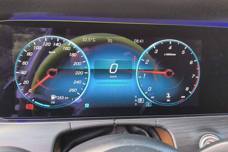 Used Mercedes-Benz E-Class 2021 E 300 L Sporty and Stylish Model Instrument Cluster