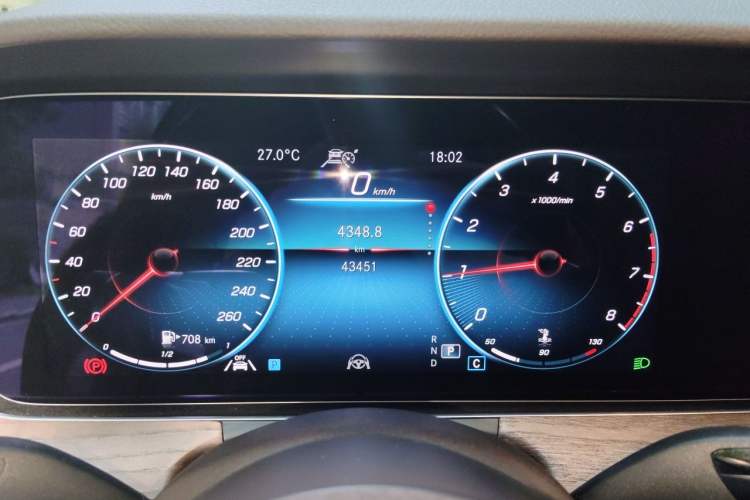 Used Mercedes-Benz E-Class 2021 Facelifted E 300 L Prestige Edition Instrument Cluster