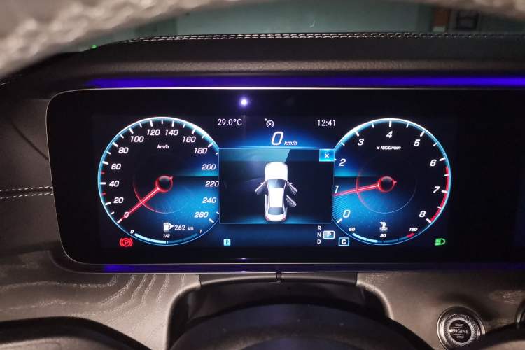 Used Mercedes-Benz E-Class 2021 E 300 L Sporty and Stylish Model Instrument Cluster