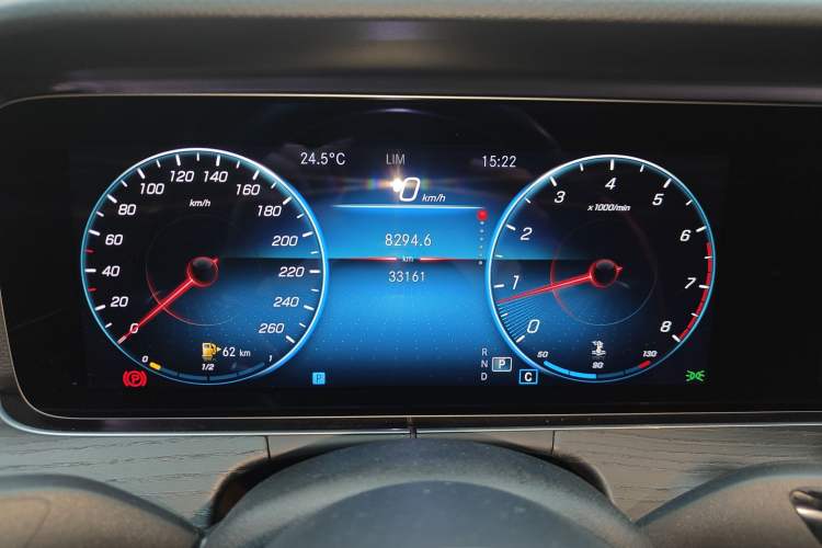 Used Mercedes-Benz E-Class 2021 E 300 L Sporty and Stylish Model Instrument Cluster