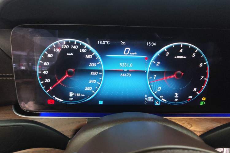 Used Mercedes-Benz E-Class 2021 Facelift E 260 L Instrument Cluster