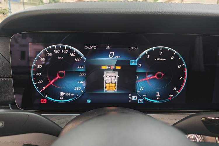 Used Mercedes-Benz E-Class 2021 E 300 L Sporty and Stylish Model Instrument Cluster