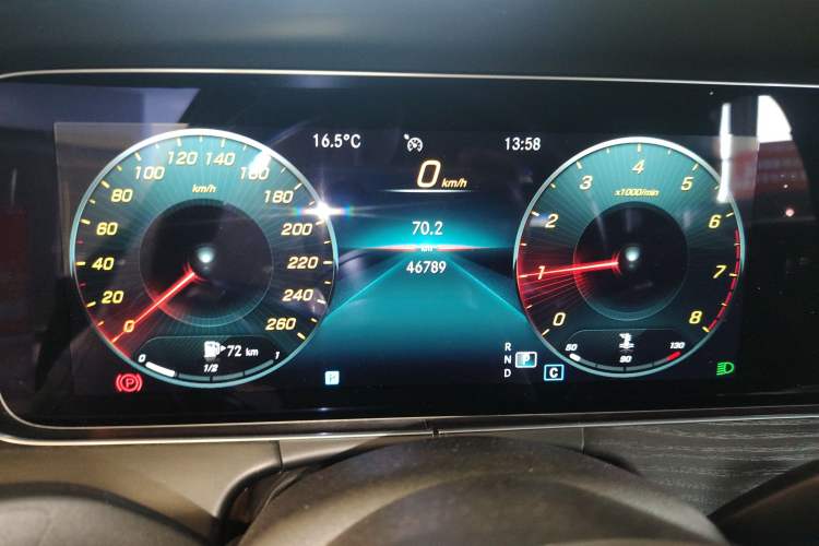 Used Mercedes-Benz E-Class 2021 Restyled E 300 L Sporty and Stylish Edition Instrument Cluster