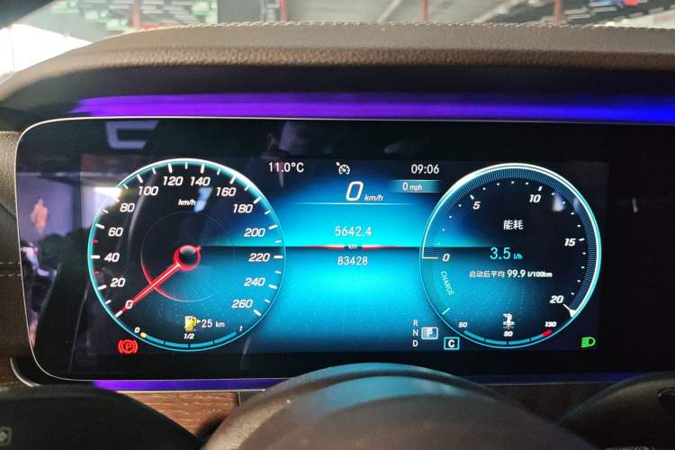 Used Mercedes-Benz E-Class 2021 Facelift E 300 L Stylish Edition Instrument Cluster