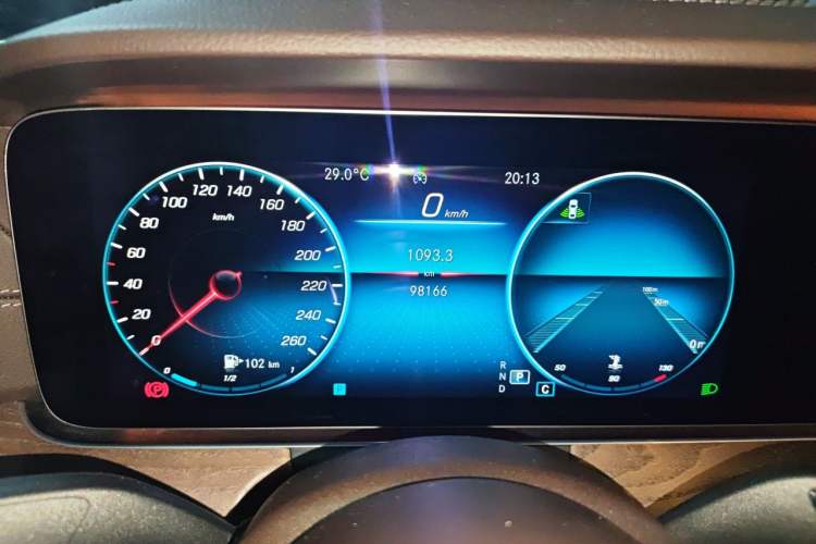 Used Mercedes-Benz E-Class 2021 E 300 L Luxury Model Instrument Cluster
